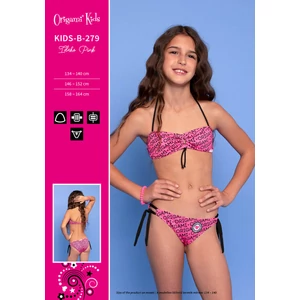 Idaho Pink Kids-B-279 Origami Bikini 