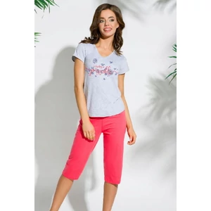 SYLWIA Grey női pizsama (086-2)