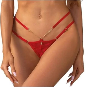 MATILDEA Red szexi nyitott tanga