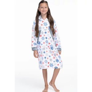 POPPY HOODIE gyerek kapucnis  takaró - HÓPIHE MINTÁS