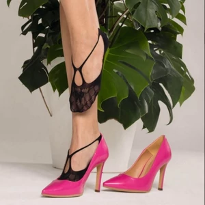 TRASPARENZE Babbuccia Graviola csipke balerina zokni -1 pár