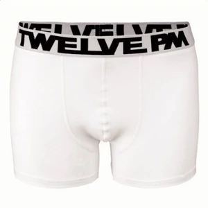 12PM Classic elasztikus boxer - FEHÉR