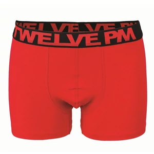 12PM Classic elasztikus boxer - PIROS
