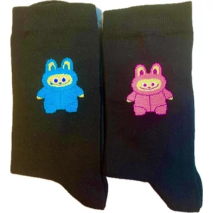 LABUBU mintás bokazokni