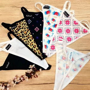 BARONES állítható pántos pamut Y tanga