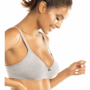 SIELEI 1450 pamut melltartó - SZÜRKE