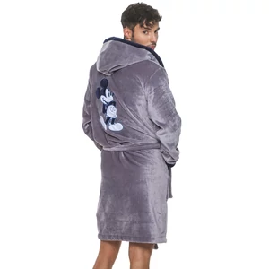 KÖNIG UNDERWEAR DK férfi MICKEY köntös - sötétkék-szürke