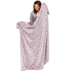 POPPY SZIVES mintás takaró  POPPY SZIVES mintás takaró