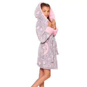 POPPY DK Gyerek SZIVES mintás köntös 