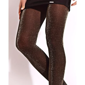 DONNA BC Micro Lurex Nero/Silver 50den harisnyanadrág - Ezüst csillogó!  DONNA BC Micro Lurex Nero/Silver 50den harisnyanadrág - Ezüst csillogó!