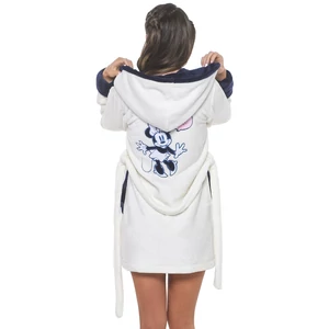 POPPY DK MINNIE HI hímzett köntös - ekrü-sötétkék