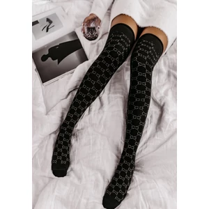 MILENA Fashion CC vastag pamut combzokni  - FEKETE MILENA Fashion CC vastag pamut combzokni  - FEKETE