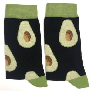 YVONNE - AVOKÁDÓS unisex mintás zokni