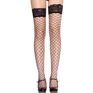 Nagy lyukú, szilikonos necc combfix