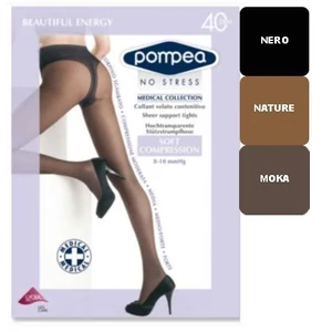 Pompea BEAUTIFUL ENERGY 40 den közepesen erős kompressziós gyógyászati harisnyanadrág (8-10mmHg)
