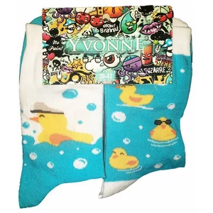 Felemás mintás bokazokni - KACSA