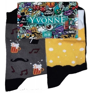 Felemás mintás bokazokni - SÖR