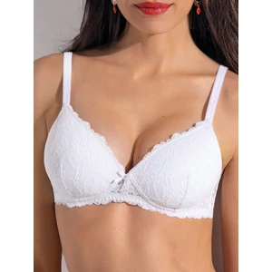 SIÉLEI Allure 2676 merevítő nélküli melltartó - FEHÉR