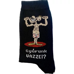 VICCES - GYÚRUNK VAZZE? - feliratú bokazokni