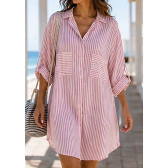 AMY STRANDING - STRIPES PINK