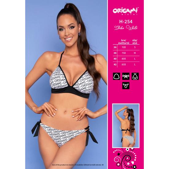 Idaho White H-254 Origami Bikini 