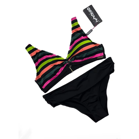 Gran Canaria Neon Stripes D-628 Origami Bikini