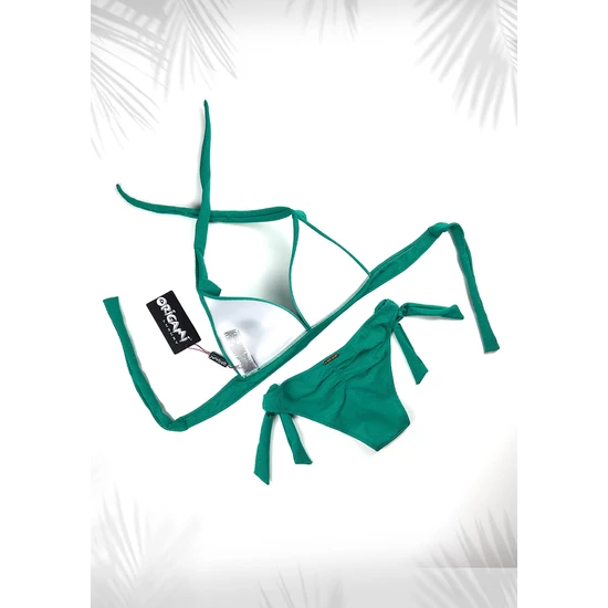 Tenerife Glossy Green P-LX-602 Origami Bikini 