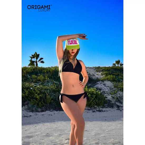 Tenerife Pike Black P-LX-603 Origami Bikini (M-XXL)