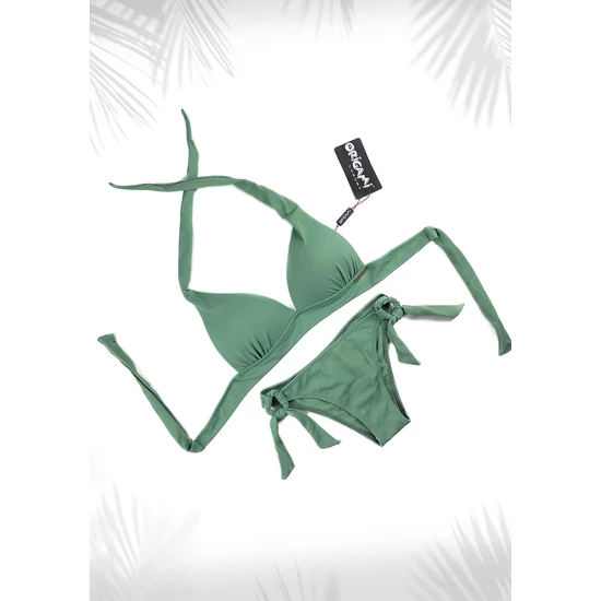 Tenerife Pike Green P-LX-604 Origami Bikini