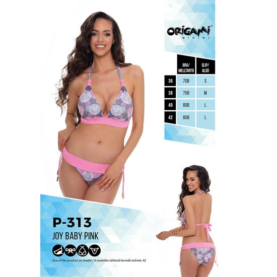 Joy Baby Pink P-313 Origami Bikini 