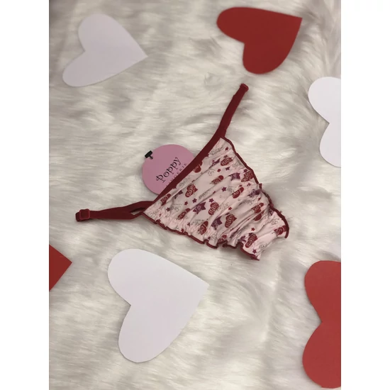 POPPY JENNY &quot;Red Love&quot; tanga