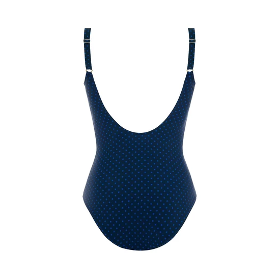 BARI 10 Navy blue Luxury egyrészes fürdőruha