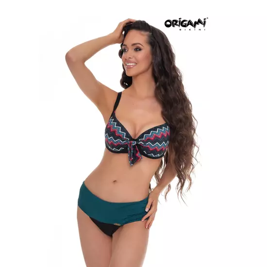 Bohemian Petrol DM-355 Origami Bikini 