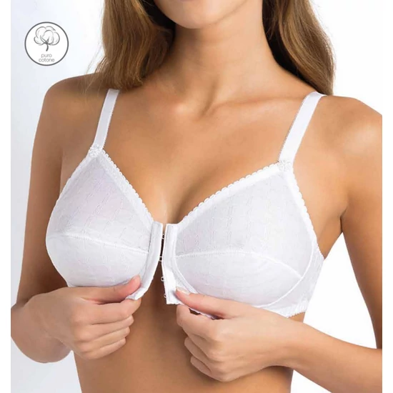 SIELEI Donna 20 elölkapcsos pamut melltartó