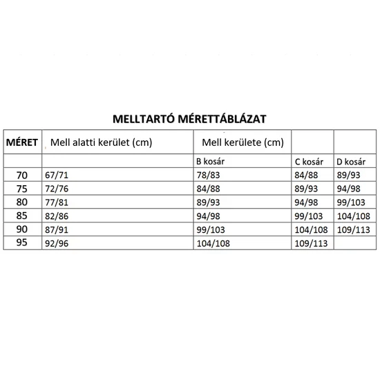 SIELEI Donna 945 merevítős melltartó *