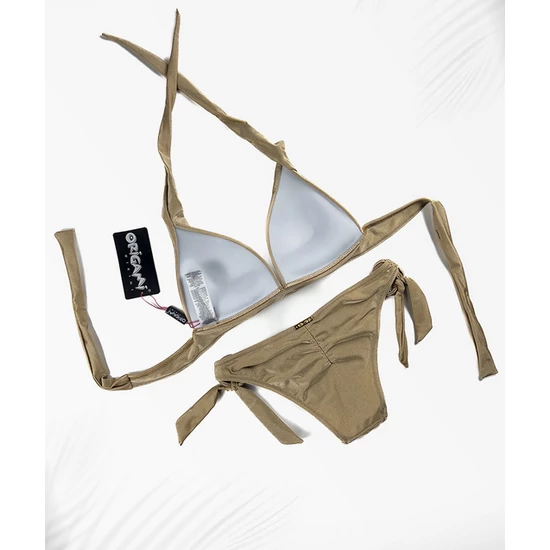 Arizona Shiny Toffee P-LTD-715 Origami Bikini
