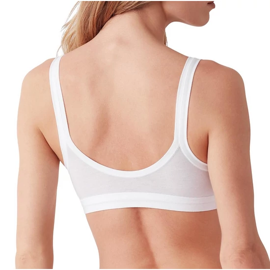 COTONELLA  Biopamut sport top - FEHÉR