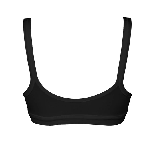 COTONELLA  Biopamut sport top - FEKETE