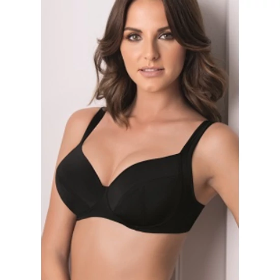 COTONELLA mervítő és szivacs nélküli melltartó - FEHÉR