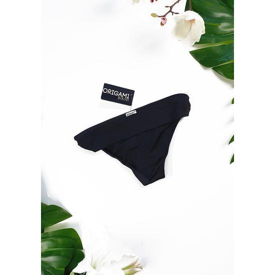 ORIGAMI BIKINI X-148 magas derekú alsó - FEKETE