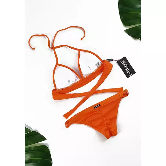 ORIGAMI BIKINI H-LX-124 OCEANSIDE ORANGE