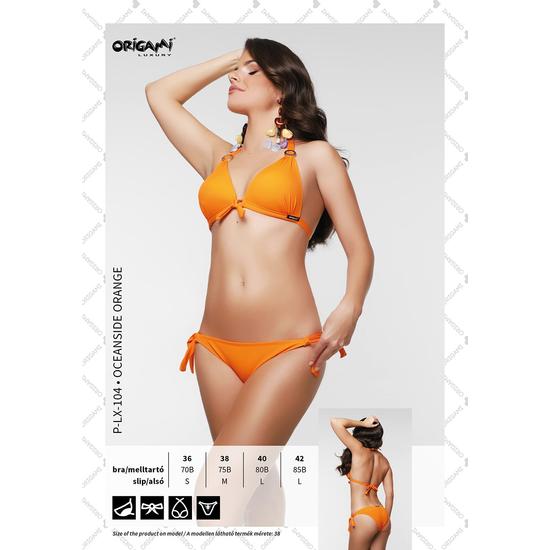 ORIGAMI BIKINI P-LX-104 - OCEANSIDE ORANGE 