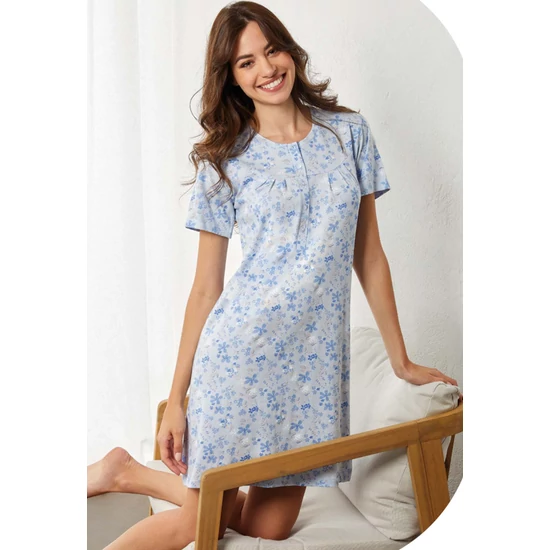 IL GRANCHIO Camicia cielo pamut hálóing