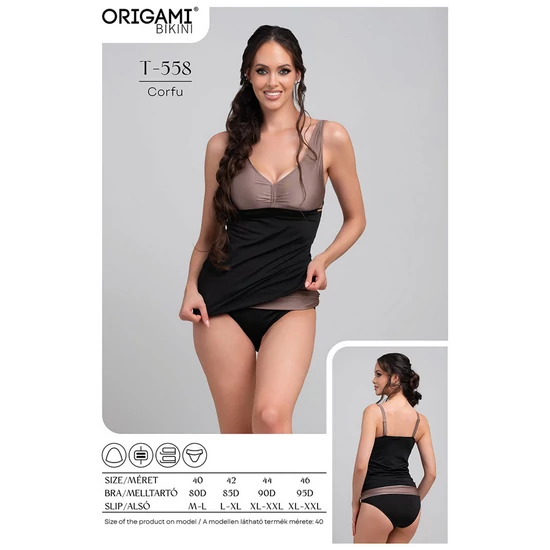 Corfu T-558 Origami Bikini tankini