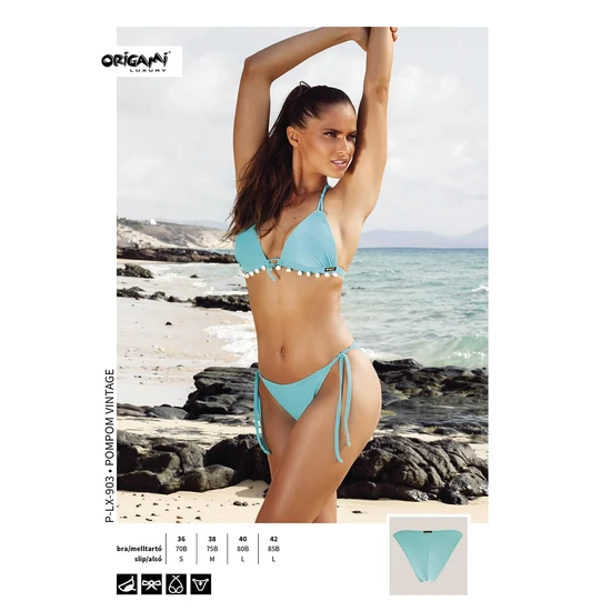 ORIGAMI BIKINI P-LX-903 Pompom Vintage