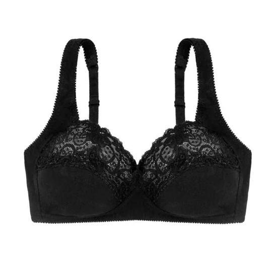 DORINA Georgina mervítő nélküli pamut melltartó