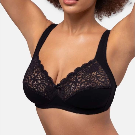 DORINA Georgina mervítő nélküli pamut melltartó