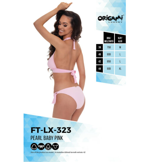 Pearl Baby Pink FT-LX-323 Origami Bikini 
