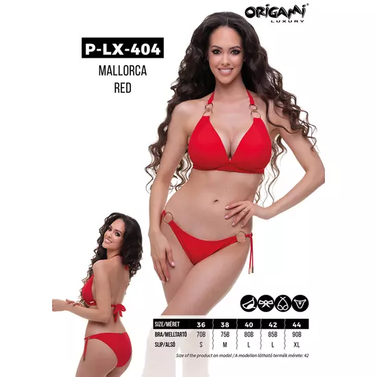Origami Bikini MALLORCA RED P-LX-404 bikini