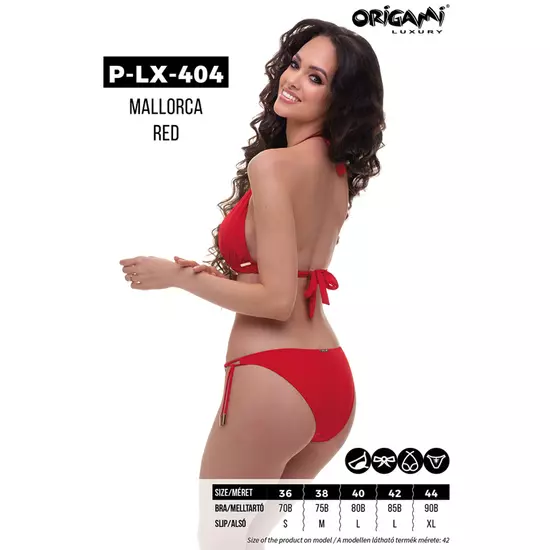 Origami Bikini MALLORCA RED P-LX-404 bikini
